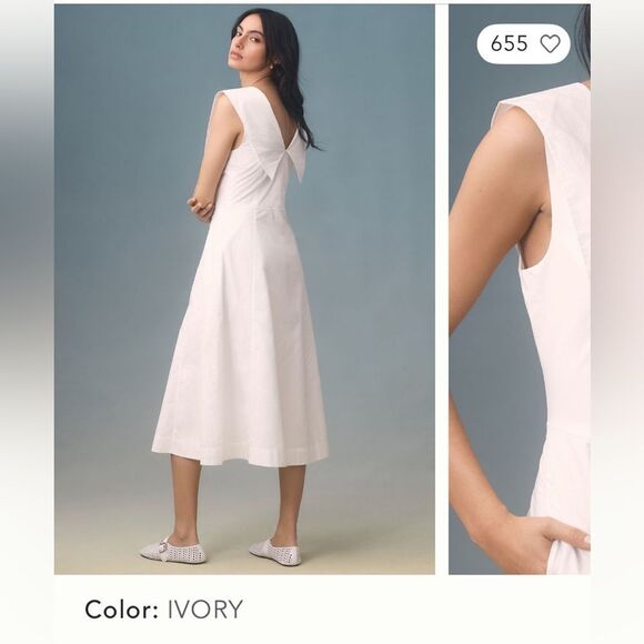 By Anthropologie Sleeveless
Collared Midi Dress XL - Picture 2 of 4